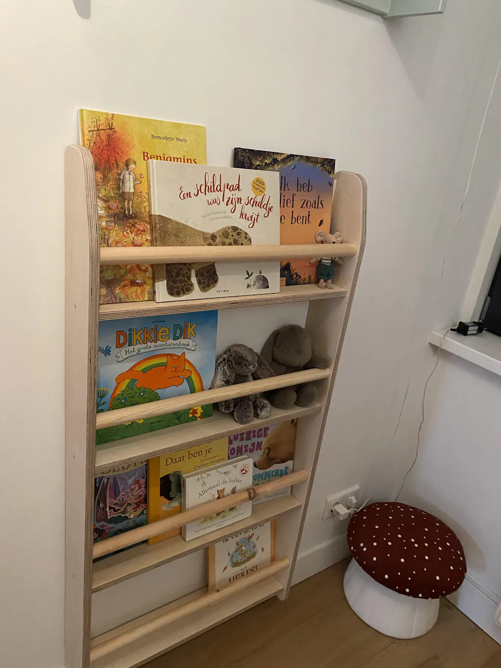 Bubble Montessori Bücherregal Kinderzimmer | 6 Regale - natur