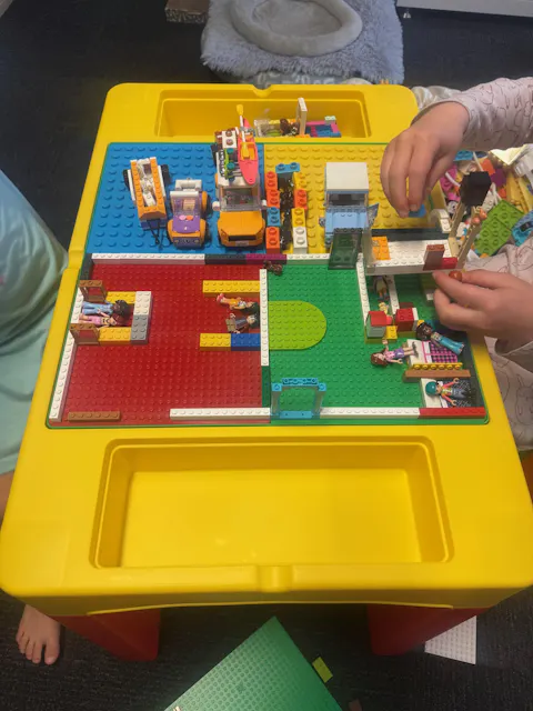 Toddler Table for Building Blocks | Multipurpose Kids Table & Chairs