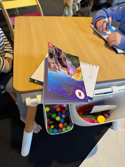 Large Adjustable Montessori Kids Table & Chair Set – Art Desk with Storage