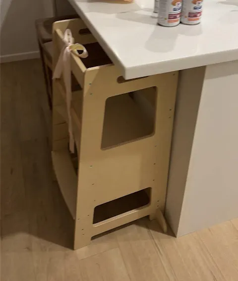 Toddler Tower Montessori Style Kitchen Helper (Wooden)