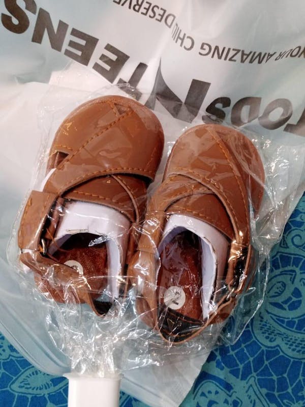 Chocolate Peshawari Sandal (0-12M)