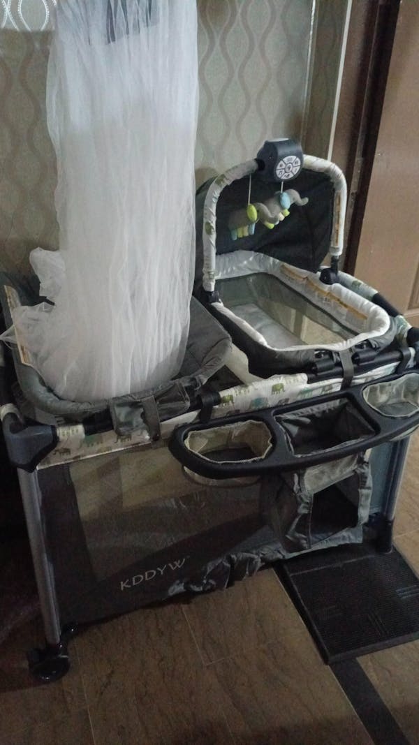 2 IN 1 PlayPen With Bassinet-BZ-PY-29