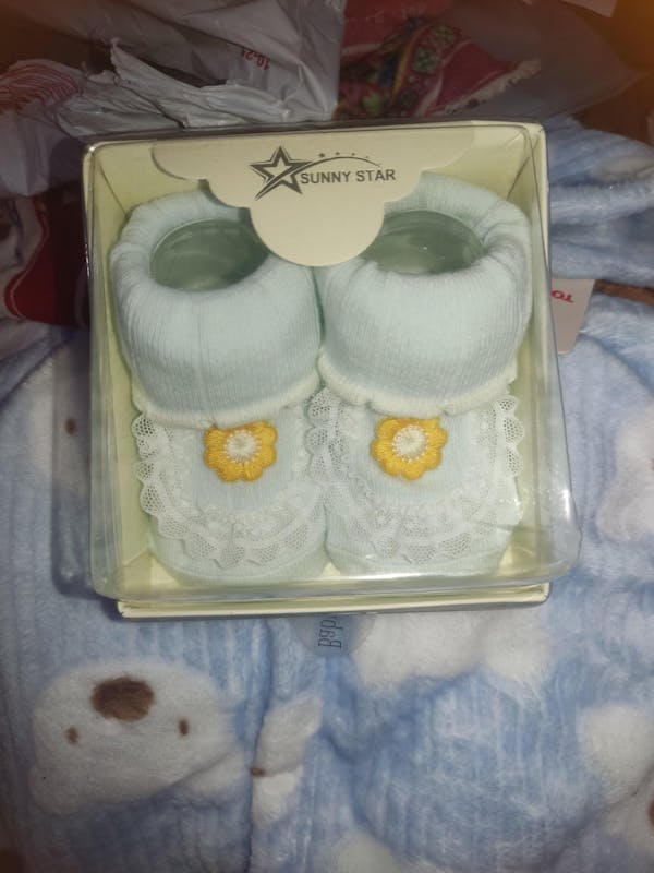 SH557-Winter Baby Socks - 0-6M