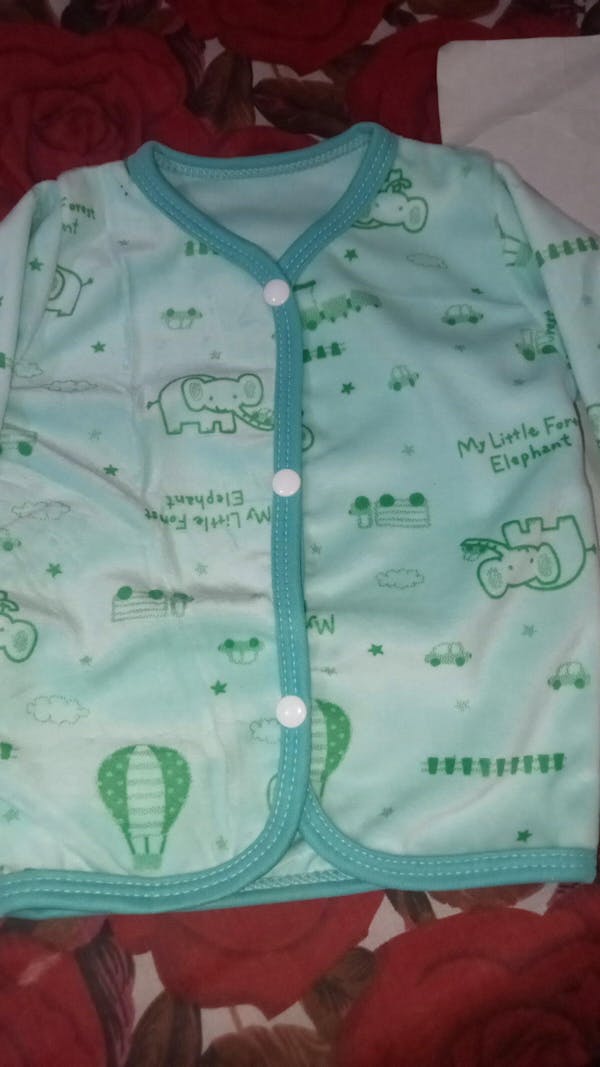 Winter Jhabla Shirt (0-12M)