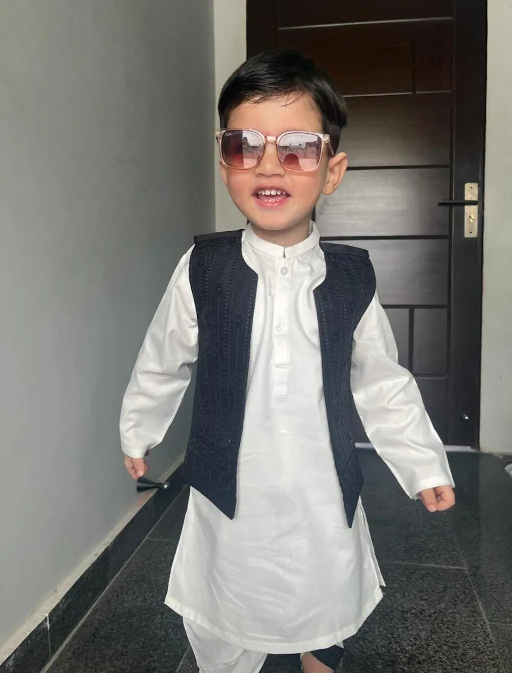 3 Pc Dhoti + Kurta + Waistcoat (9-36M)