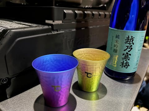 ぐい呑みチタン 60ml