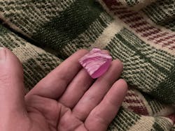 #1.25-#9 Ruby Sample Set Lab Created Corundum Sapphire Faceting Rough