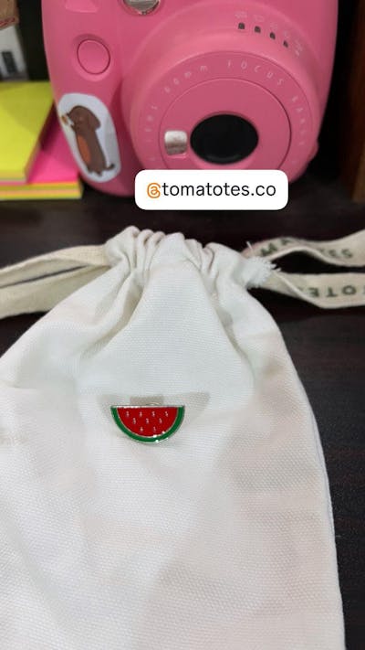 Watermelon Enamel Pin