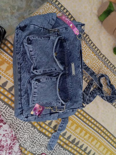 Sky - Blue Stonewashed Crossbody