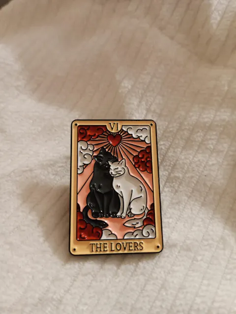 'The Lovers' Enamel Pin