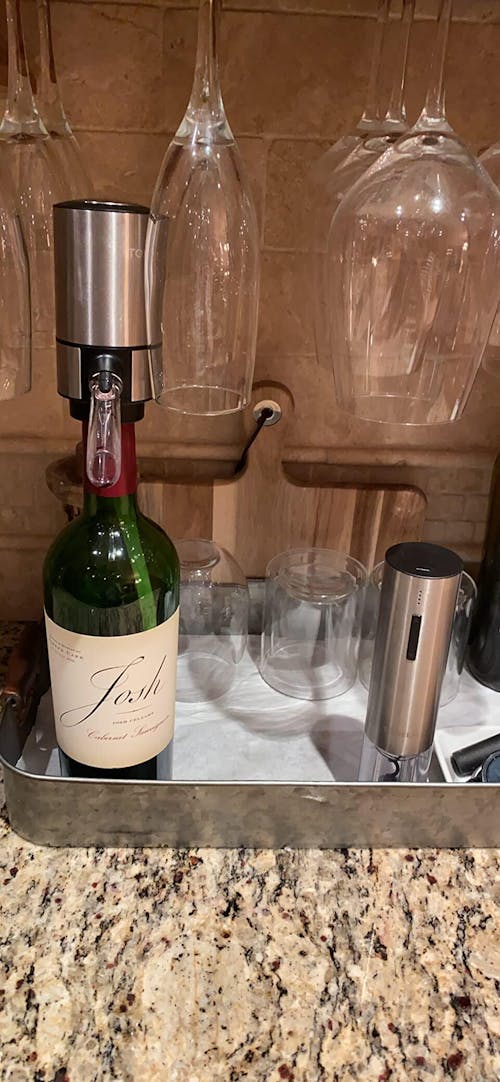TOMEEM 4-in-1 Electric Wine Opener With Electric Decanter