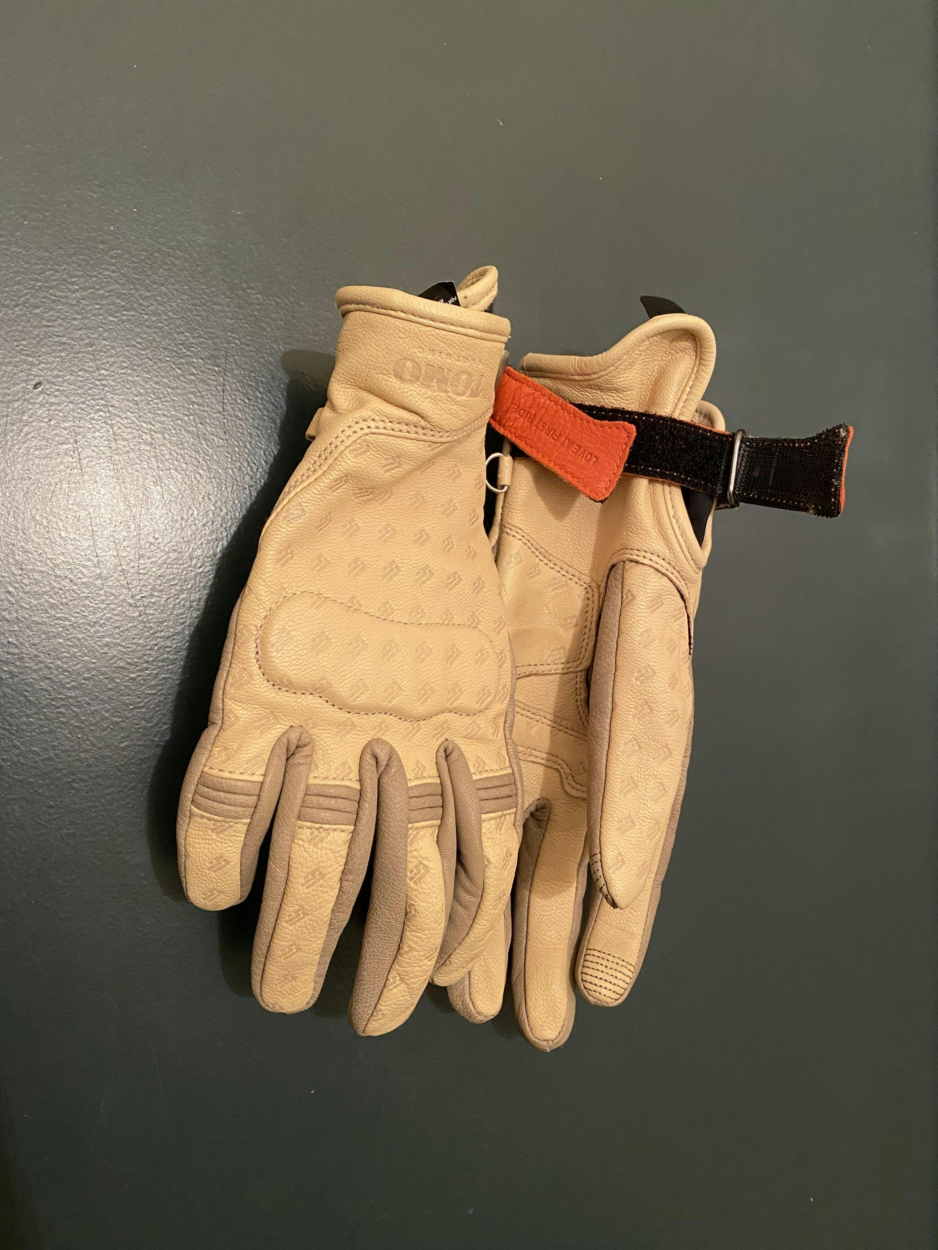 Gants De Moto Thermiques En Cuir Imperméable Pour L'hiver Et L'été (S