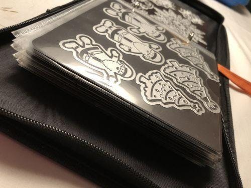 Tonic Studios - Storage - Medium Magnetic Die Storage Case Refills - 3