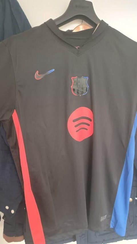 Koszulka Barcelona wyjazdowa 2024/25 LEWANDOWSKI #9 - Spotify Logo Without Text