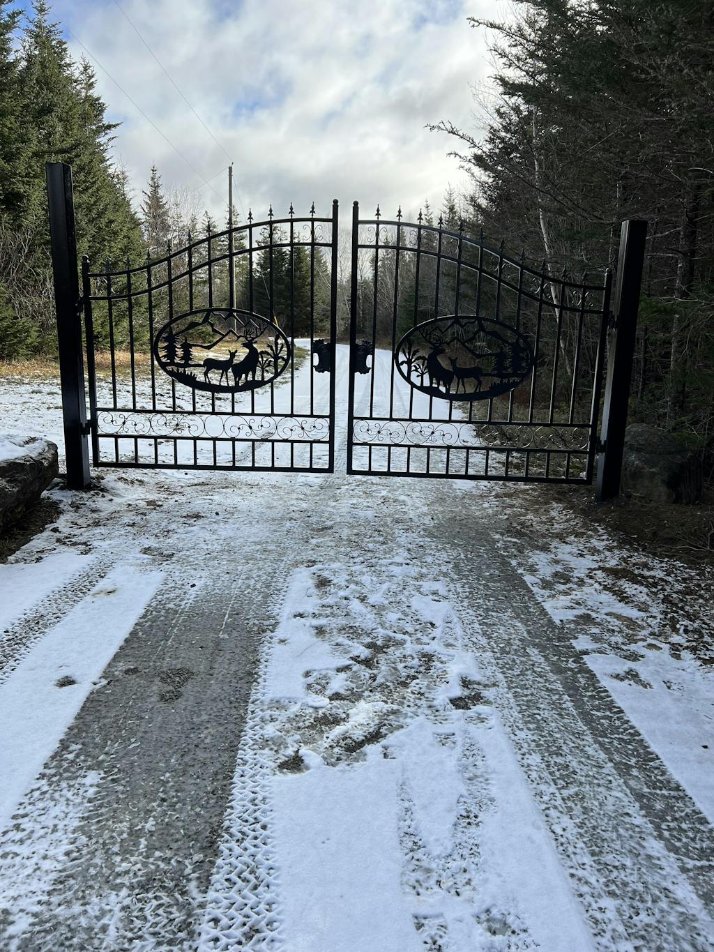 TOPENS AD5S Solar Dual Swing Gate Opener