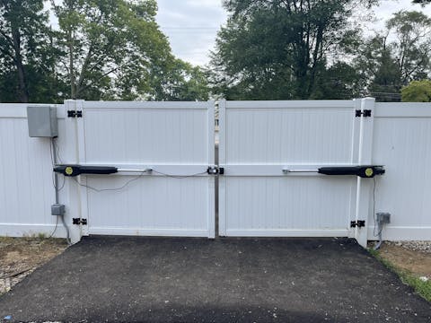 TOPENS JY9132 Heavy Duty Dual Swing Gate Opener