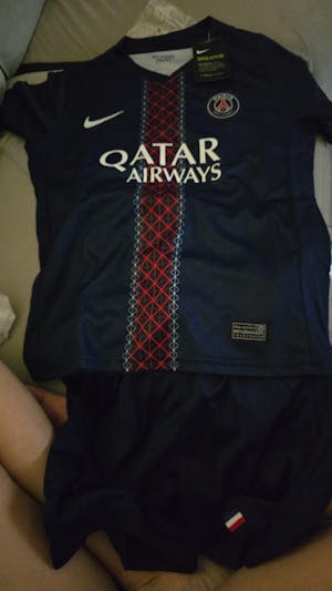 Dziecięcy Zestaw Domowy PSG (Koszulka+Spodenki) 2025/26