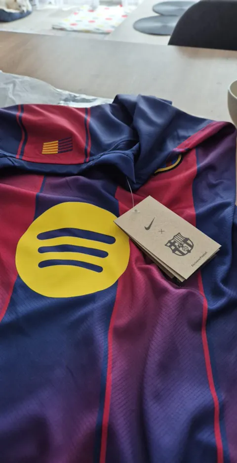 Męska Koszulka Domowa Barcelona LEWANDOWSKI #9 2025/26 - UCL