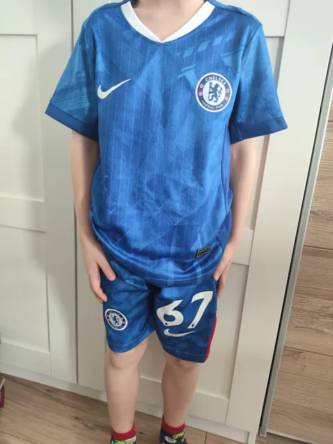 Dziecięcy Zestaw Domowy Chelsea (Koszulka+Spodenki) 2025/26
