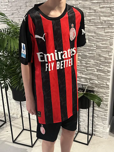 Męska Koszulka Domowa AC Milan MODRIĆ #14 2025/26 [PREMIUM]