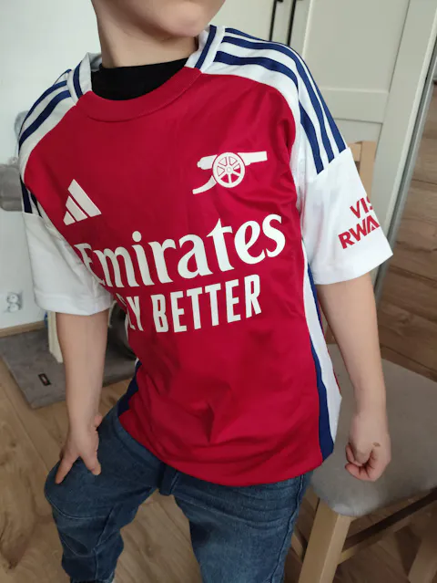 Dziecięcy Zestaw Arsenal Home (Koszulka + Spodenki) 2024/25 [PREMIUM]