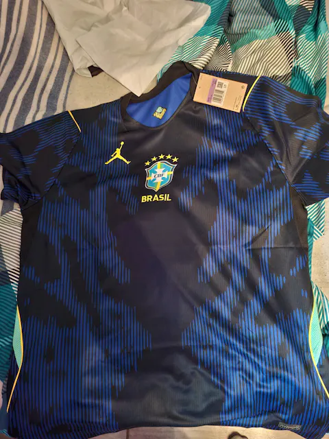 Męska Koszulka Wyjazdowa Brazil World Cup 2026