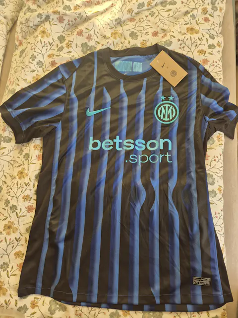 Męska Koszulka Domowa Inter Mediolan 2025/26