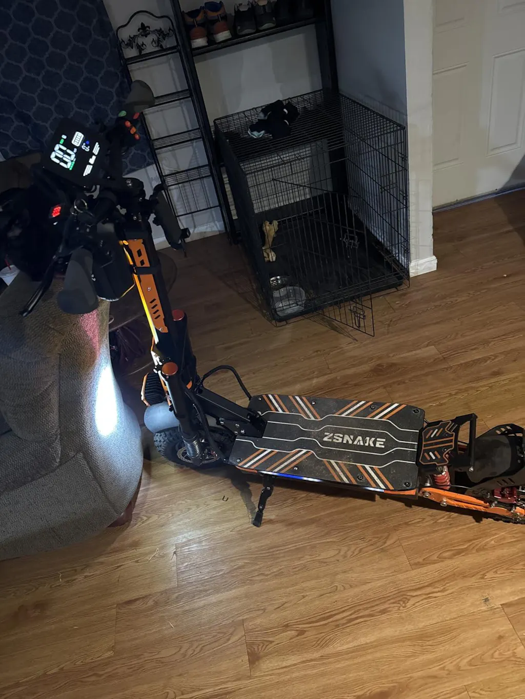 TopRiding ZSNAKE Z39 - Hyper Adult Electric Scooter, 13" Tires, Hydraulic Suspension, Popular in US & Canada
