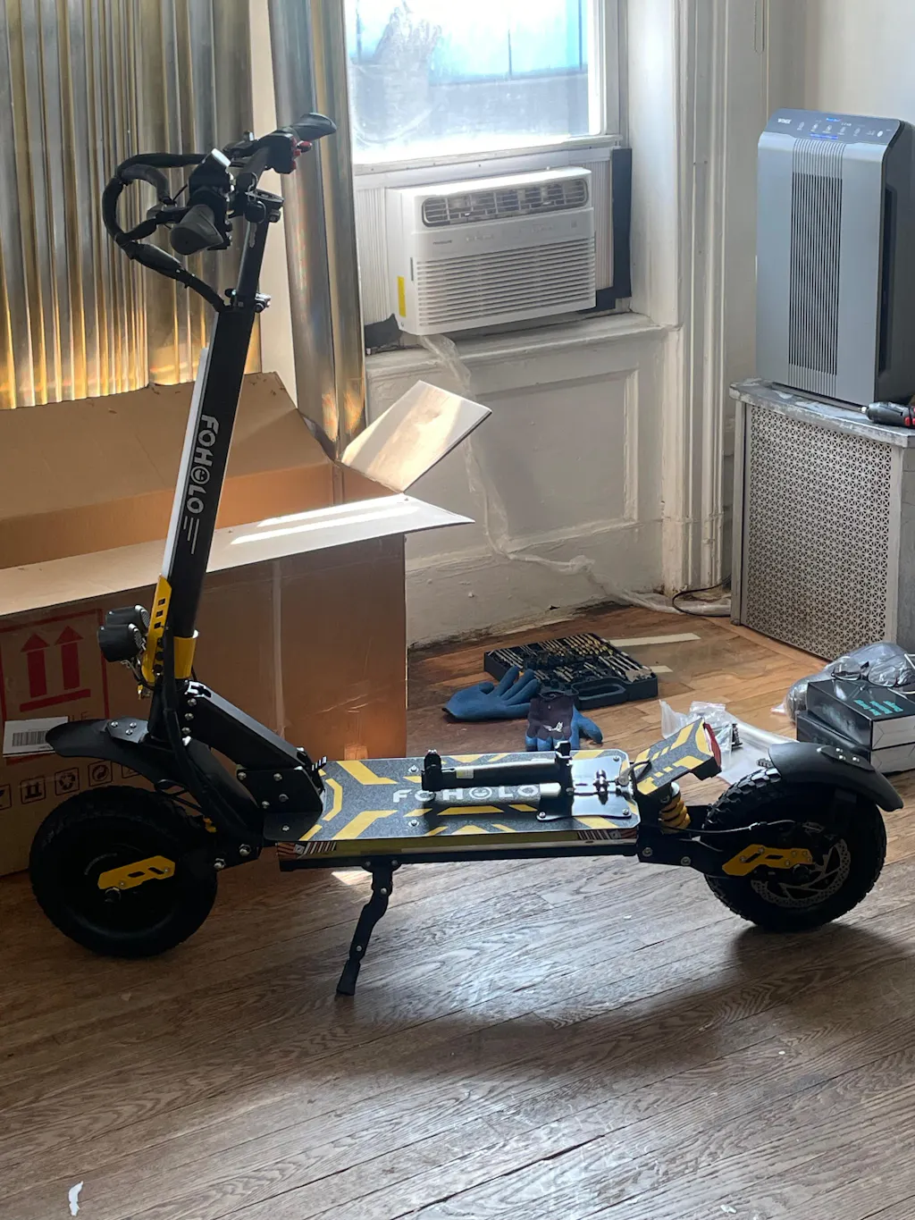 TopRiding FOHOLO F15 - Best Adult Electric Scooter | 47MPH Fast • 5600W Dual Motors • All-Terrain