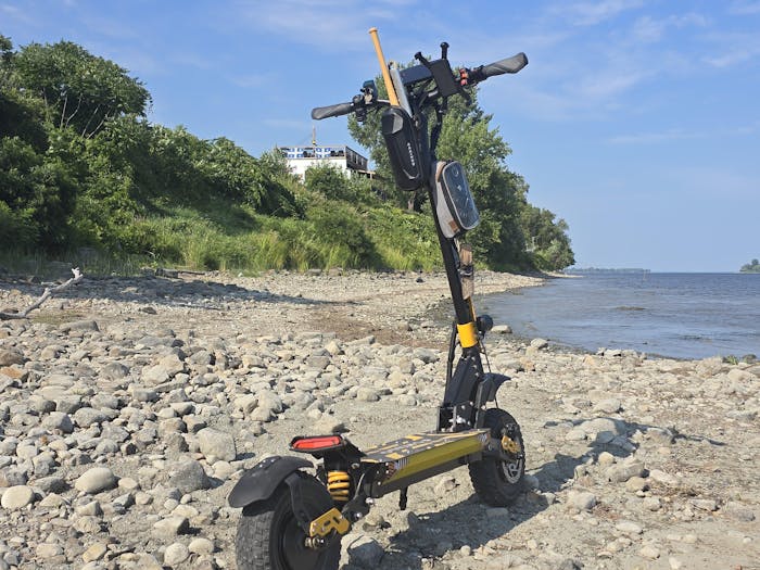 TopRiding FOHOLO F15 --- World’s Best Electric Scooter Under $1000 47MPH Fast • 60V/5600W Dual Motors • Adjustable Handlebar • All-Terrain