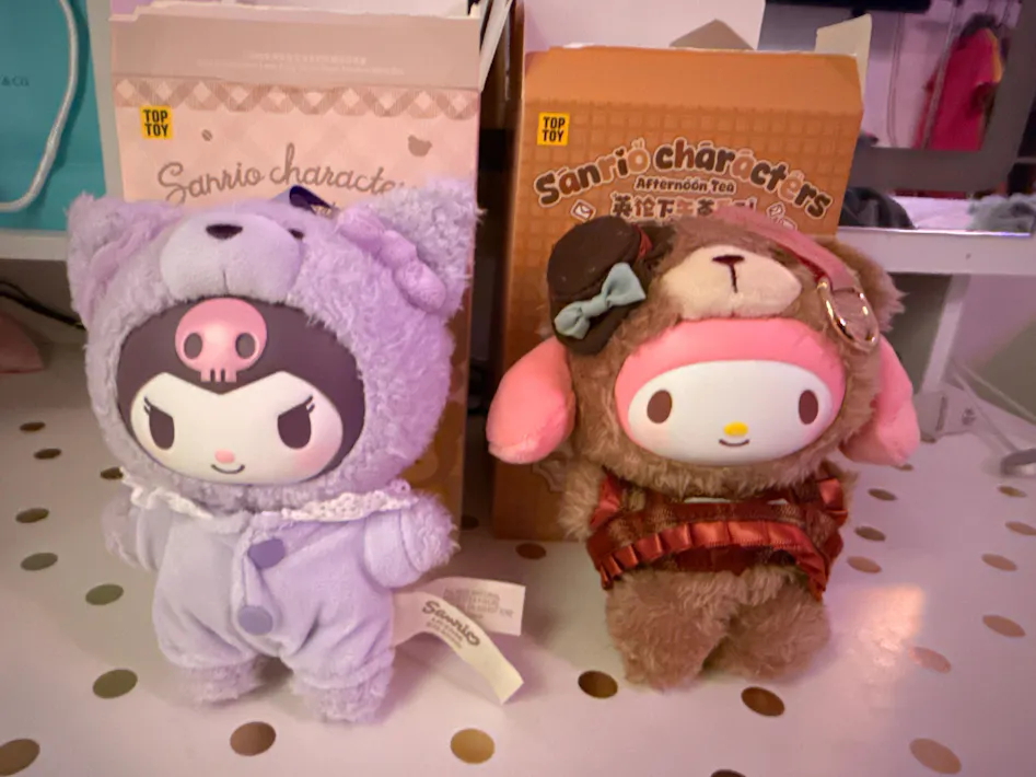 アフタヌーンティーシリーズ ビニールぬいぐるみキーホルダー ギフト