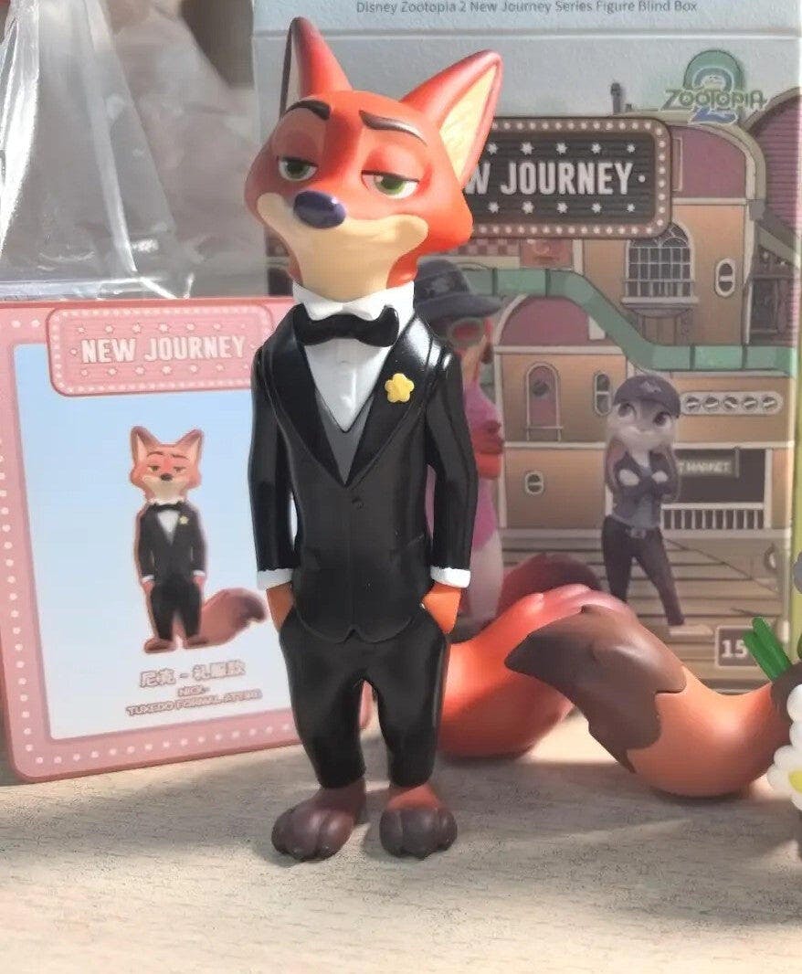 DISNEY ズートピア2 ニュージャーニーシリーズ フィギュア ブラインド