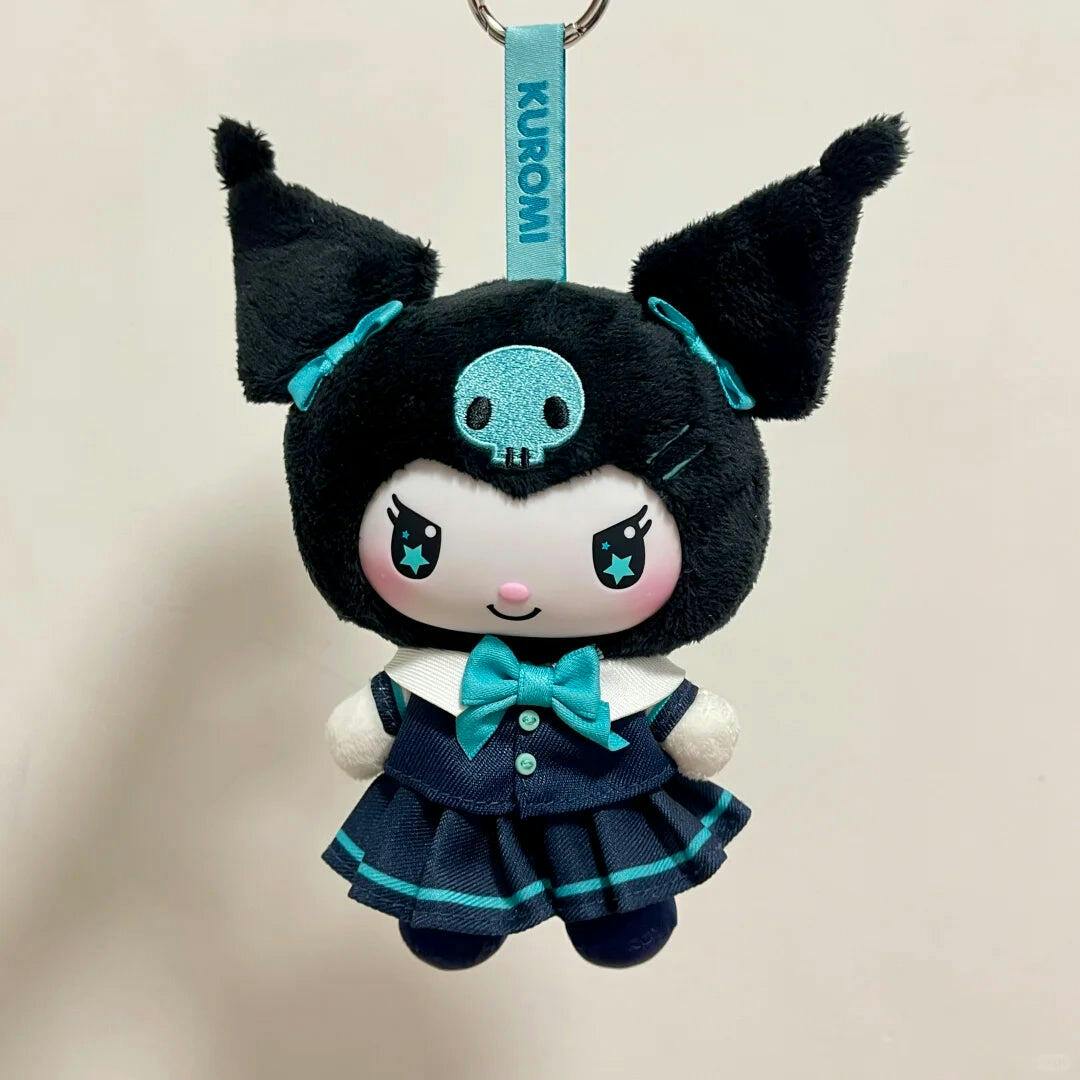 KUROMI スクールライフ ビニールぬいぐるみキーホルダー ギフト