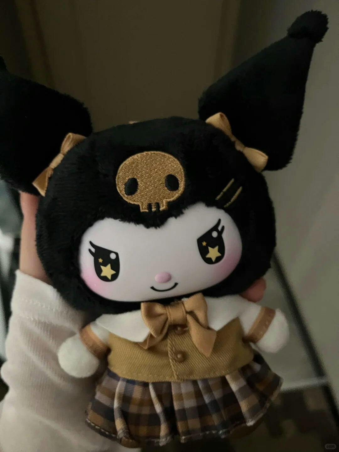 KUROMI スクールライフ ビニールぬいぐるみキーホルダー ギフト