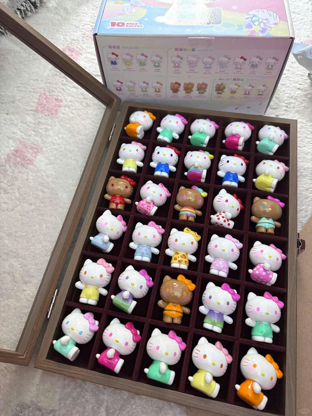 サンリオ ハローキティ サマーレインボーキャンディミニフィギュア