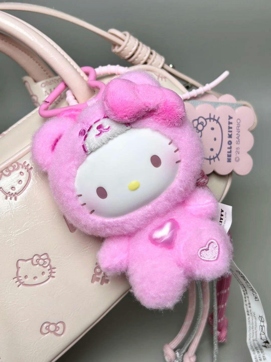 HELLO KITTY テディパジャマ ぬいぐるみキーホルダーシリーズ