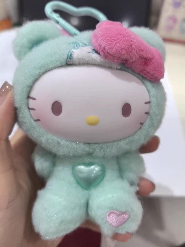HELLO KITTY テディパジャマ ぬいぐるみキーホルダーシリーズ