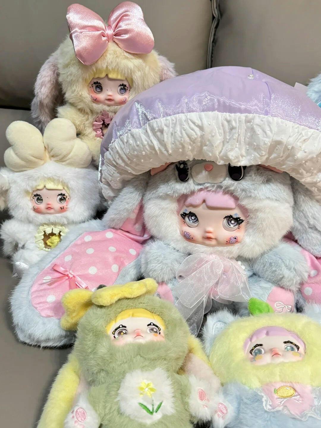 ノミ マッシュルームハットシリーズ ぬいぐるみブラインドボックス 400