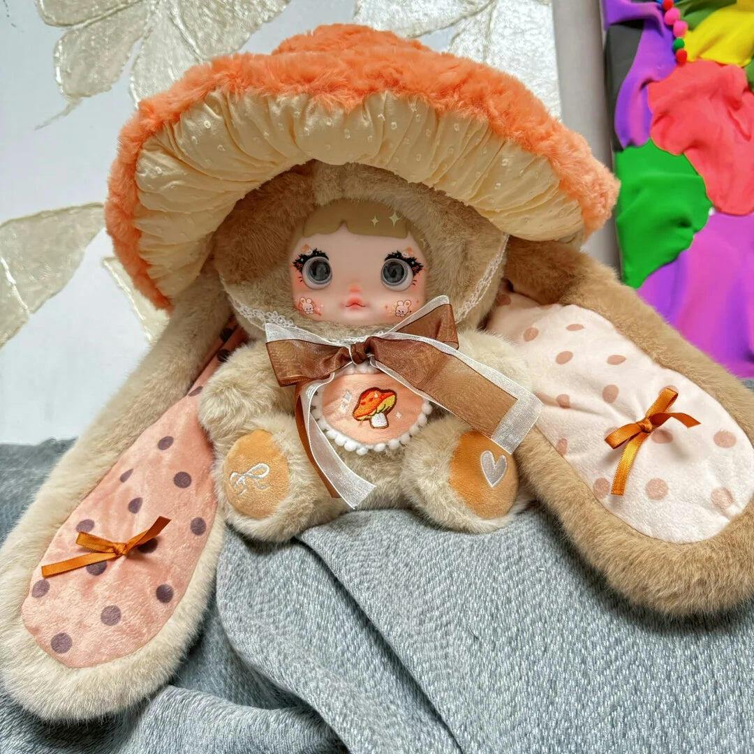 ぬいぐるみ400 み ノミ マッシュルームハットシリーズ ぬいぐるみブラインドボックス 400
