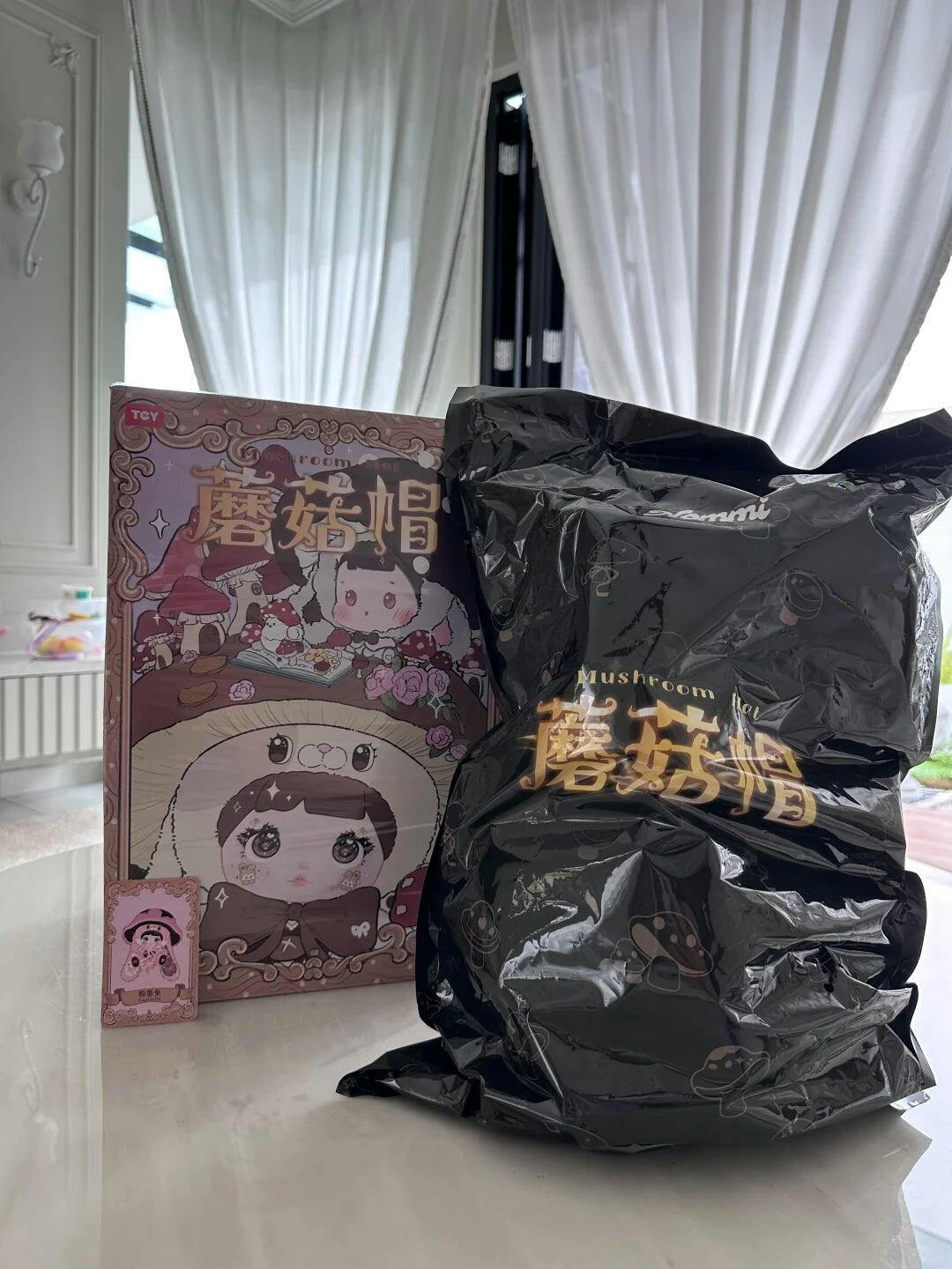 ノミ マッシュルームハットシリーズ ぬいぐるみブラインドボックス 400