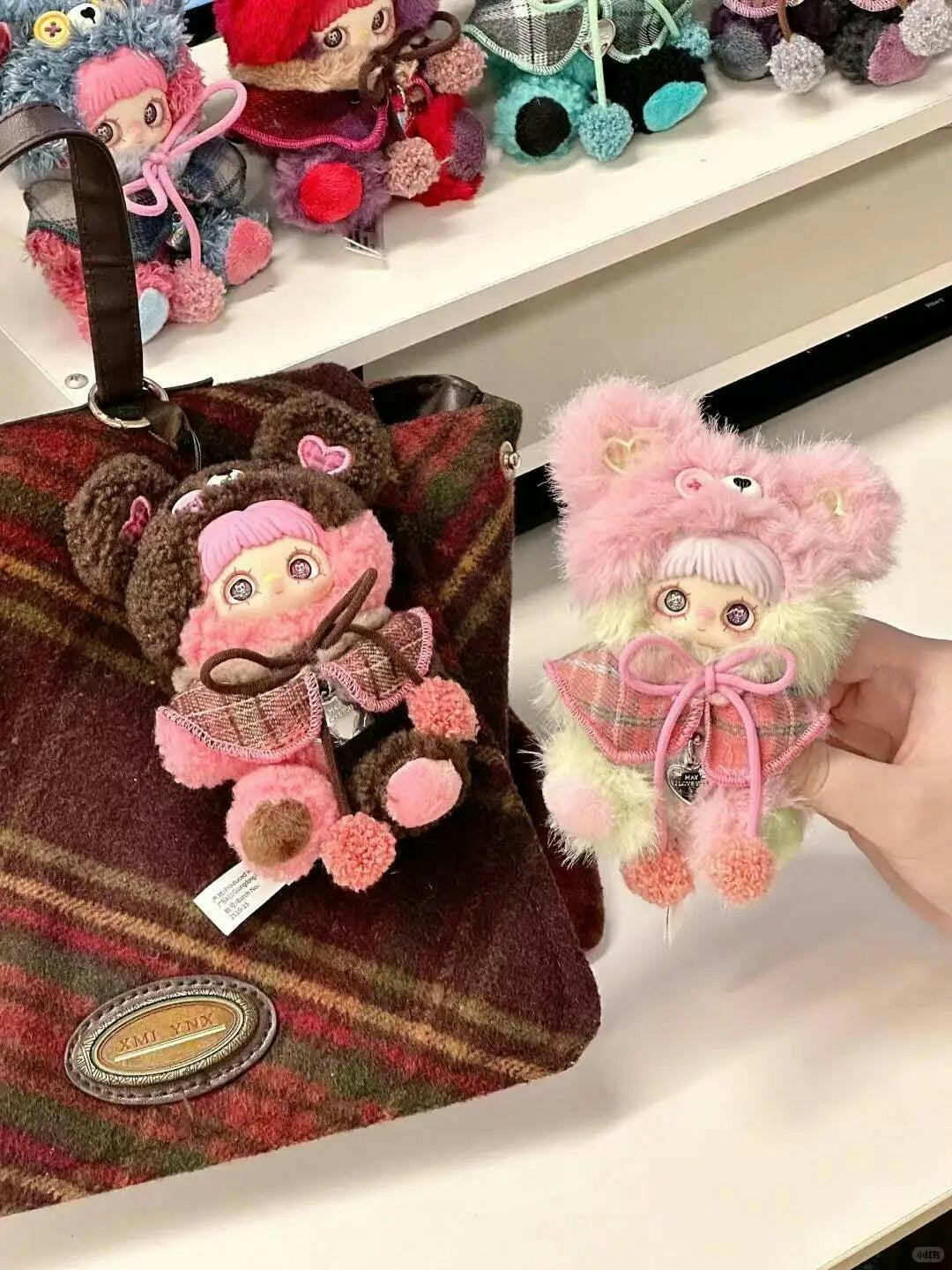 メイメイ タイニーベア クッキーシリーズ ぬいぐるみキーホルダー