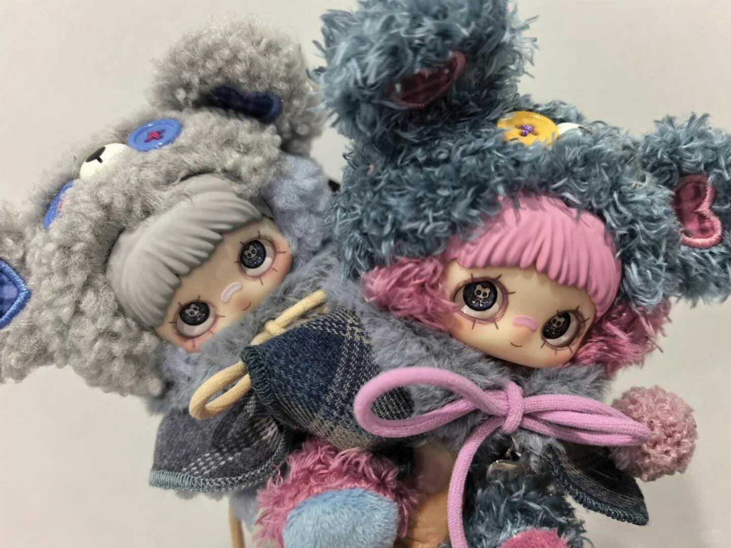 美美小熊餅乾系列毛絨鑰匙扣盲盒– TOPTOY