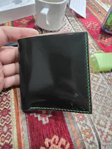 Rocado Shell Cordovan Wallet, Leather Bifold Wallet, Luxury Wallet