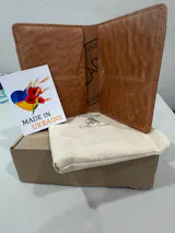 Rocado Shell Cordovan leather bifold wallet