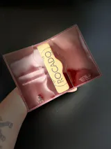 Rocado Shell Cordovan Leather Passport Holder,  Case For Documents And Credit Cards, Passport Case, Travel Wallet