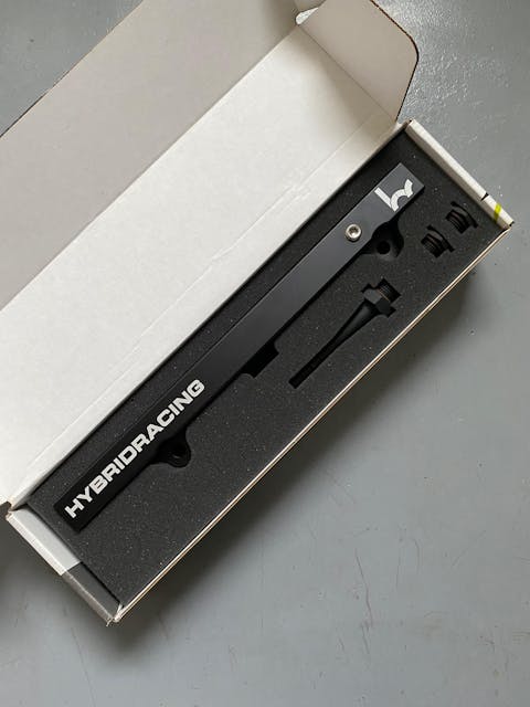 Hybrid Racing Fuel Rail - FN2/FD2, Accord CL7 (K20A) - Black