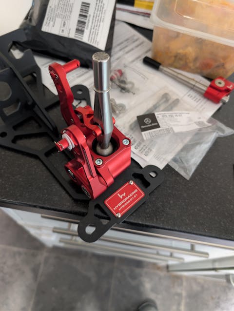 Hybrid Racing Short Shifter Assembly - Prelude BB, Accord CL1/CH1 - Red