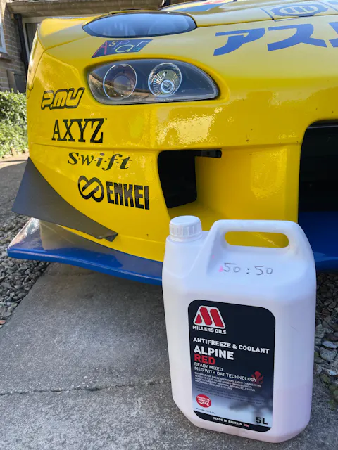 Millers Alpine Red Anti Freeze and Coolant Ready Mixed - 5L