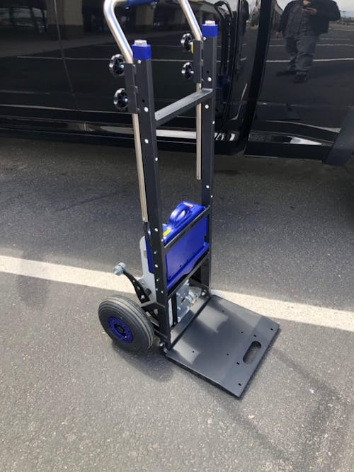 Motorized Stair Climber with Edge Brake – 463 lbs Capacity