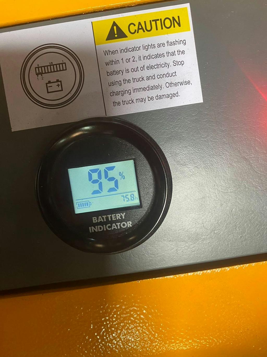 Electric Counterbalance Stacker – 1200 lb Capacity, 118" Lift Height